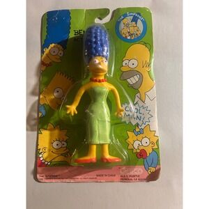 Vintage 1990 Jesco The Simpsons Marge Simpson Bendable Action Figure